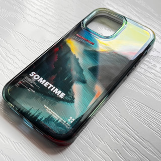 قاب گوشی آیفون ۱۳ پرومکس / iPhone 13 pro max طرح منظره زیبا beautiful sight | جنگل forest سبک North face لوکس لاکچری 🏕️