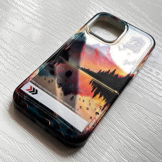قاب گوشی آیفون ۱۳ پرومکس / iPhone 13 pro max طرح کوهستانی out time سبک نورث فیس North face لوکس لاکچری 🏕️