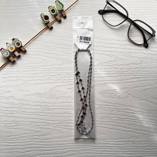 بند عینک قلبی دست ساز مهره ای فانتزی glasses strap