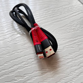 کابل تبدیل USB به Lightning الدروم (Earldom)مدل Ec-060Iبه طول 1mکابل شارژ آیفون