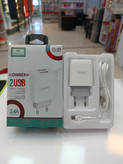 شارژر اصلی برند Earldom میکرو با دو پورت خروجی بهمراه کابل 2.4 آمپر