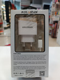 شارژر اصلی آیفون برند کولومن KOLUMAN دو پورت usb