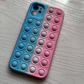 قاب سیلیکونی پاک کنی اورجینال پاپیت مدل آیفون ۱۱ فیجیت رنگین کمانی for IPhone 11