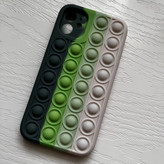 قاب سیلیکونی پاک کنی اورجینال پاپیت مدل آیفون ۱۱ فیجیت رنگین کمانی for IPhone 11