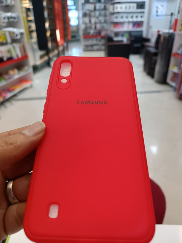 قاب طرح سیلیکونی سامسونگ مدل M10