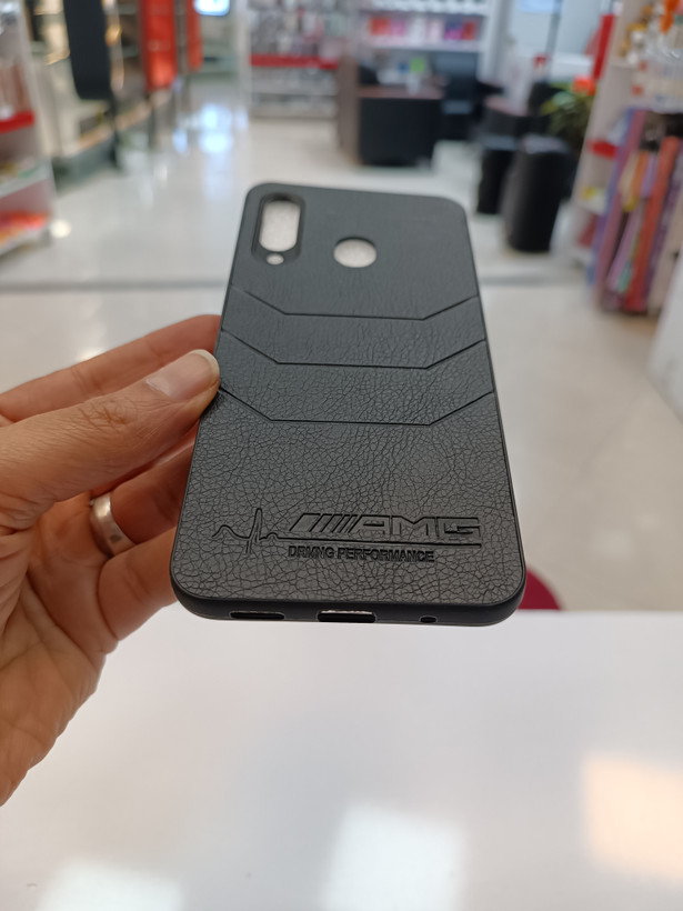 قاب طرح چرمی بنز سامسونگ مدل M 40