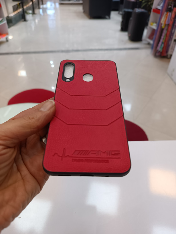 قاب طرح چرمی بنز سامسونگ مدل M 40