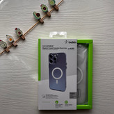 قاب شفاف بلکین مگ سیف دار مدل 15 پرو مکس سفید | belkin magsafe for iPhone 15 pro max