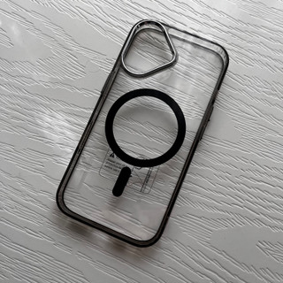 قاب شفاف بلکین مگ سیف دار مدل آیفون ۱۶ نرمال مشکی | belkin magsafe for iPhone 16