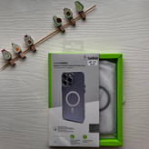 قاب شفاف بلکین مگ سیف دار مدل آیفون ۱۱ نرمال مشکی | belkin magsafe for iPhone ۱۱