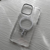 قاب شفاف بلکین مگ سیف دار مدل آیفون ۱۴ پرو مکس سفید | belkin magsafe for iPhone ۱۴ pro max