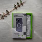 قاب شفاف بلکین مگ سیف دار مدل آیفون ۱۳ و آیفون ۱۴ نرمال مشکی | belkin magsafe for iPhone 13 & 14 normal