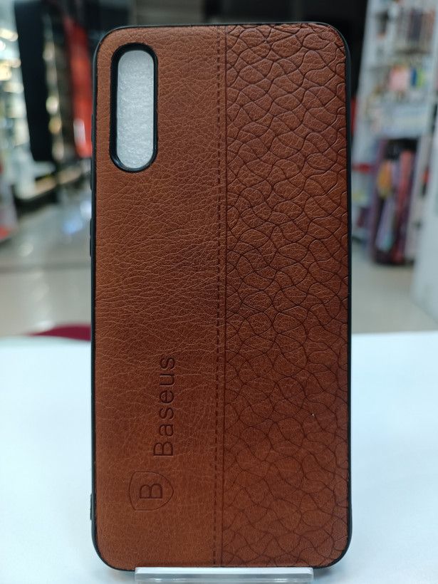 قاب طرح چرمی بیسوس سامسونگ مدل A50 A30s