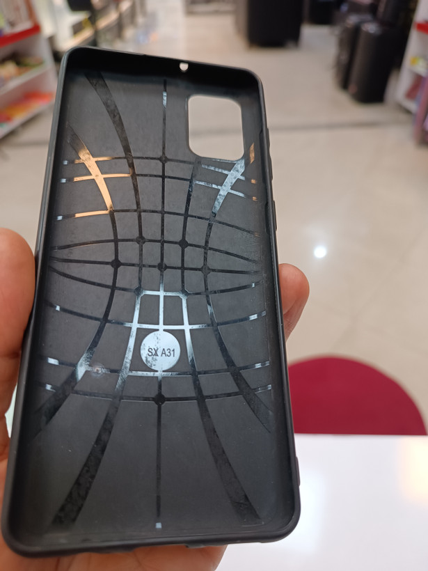 قاب طرح چرمی بیسوس سامسونگ مدل A31
