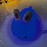 چراغ خواب طرح خرگوش بانی پینترستی سیلیکونی لمسی رومیزی شارژی فانتزی کودکانه lamp Silicone Night Light USB Rechargeable