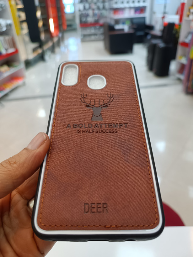 قاب طرح جین گوزنی سامسونگ مدل A20/A30