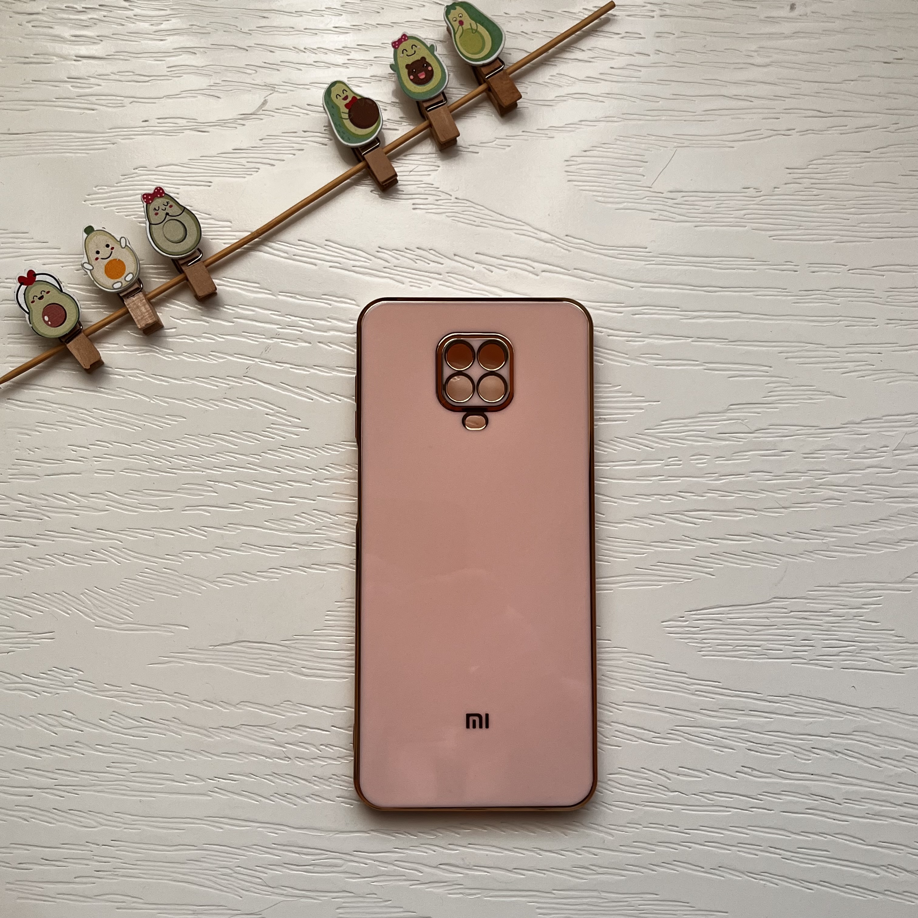 قاب سیلیکونی شیائومی مدل نوت ۹ پرو لوکس و شیک صورتی / Note 9 pro