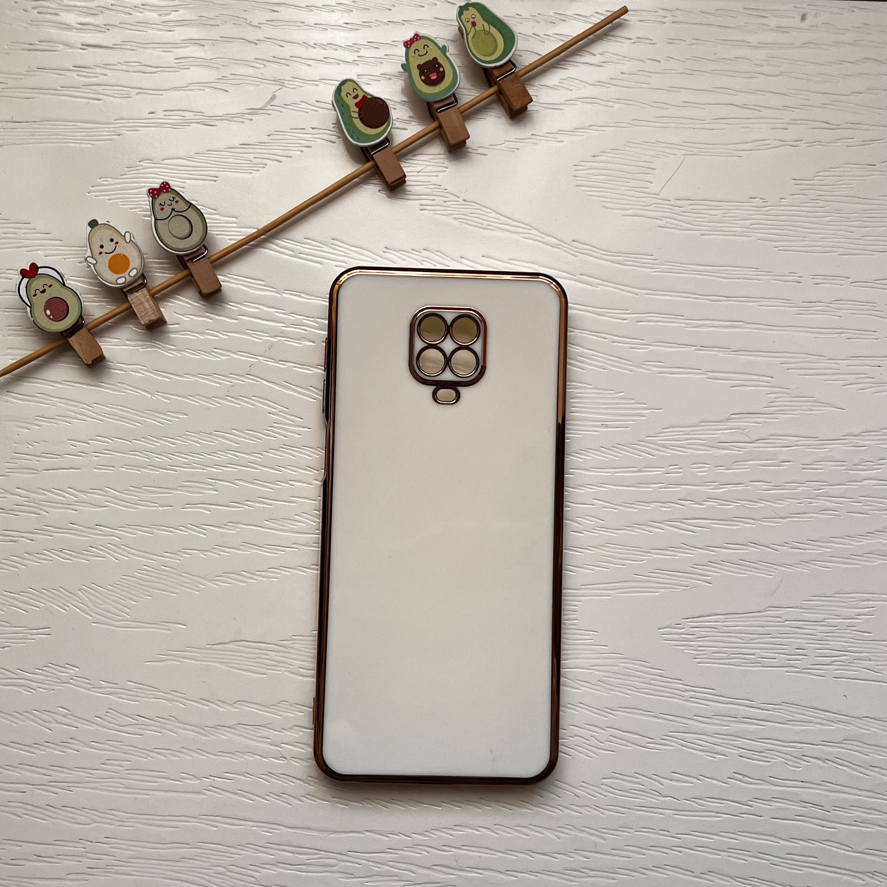 قاب سیلیکونی شیائومی مدل نوت ۹ پرو لوکس و شیک سفید / Note 9 pro