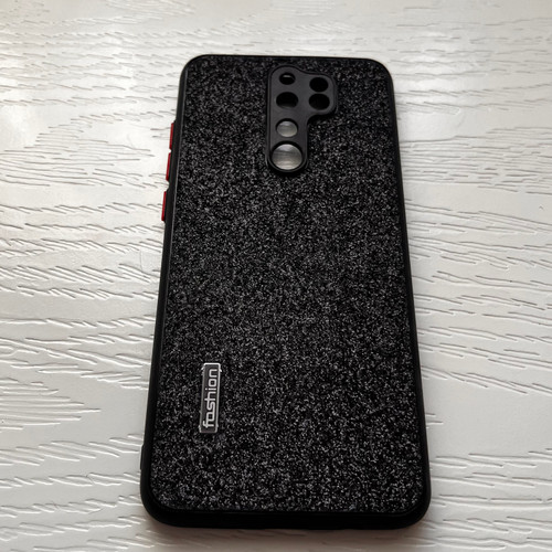 قاب موبایل شیائومی مدل ردمی نوت ۸ پرو شیک و لوکس طرح شاینی مشکی / Redmi note 8 pro