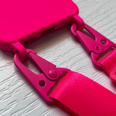 قاب سیلیکونی شیائومی بند دار مدل ردمی نوت ۱۲ - صورتی لوکس و شیک / cover silicone redmi note 12