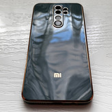 قاب ژله ای شیائومی مدل نوت ۸ پرو - سبز طلایی لوکس و شیک / cover note 8 pro