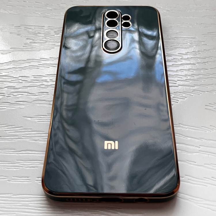 قاب ژله ای شیائومی مدل نوت ۸ پرو - سبز طلایی لوکس و شیک / cover note 8 pro