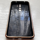 قاب ژله ای شیائومی مدل نوت ۸ پرو - مشکی طلایی لوکس و شیک / cover note 8 pro