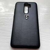 قاب طرح چرم شیائومی مدل نوت ۸ پرو - مشکی لوکس و شیک / cover note 8 pro