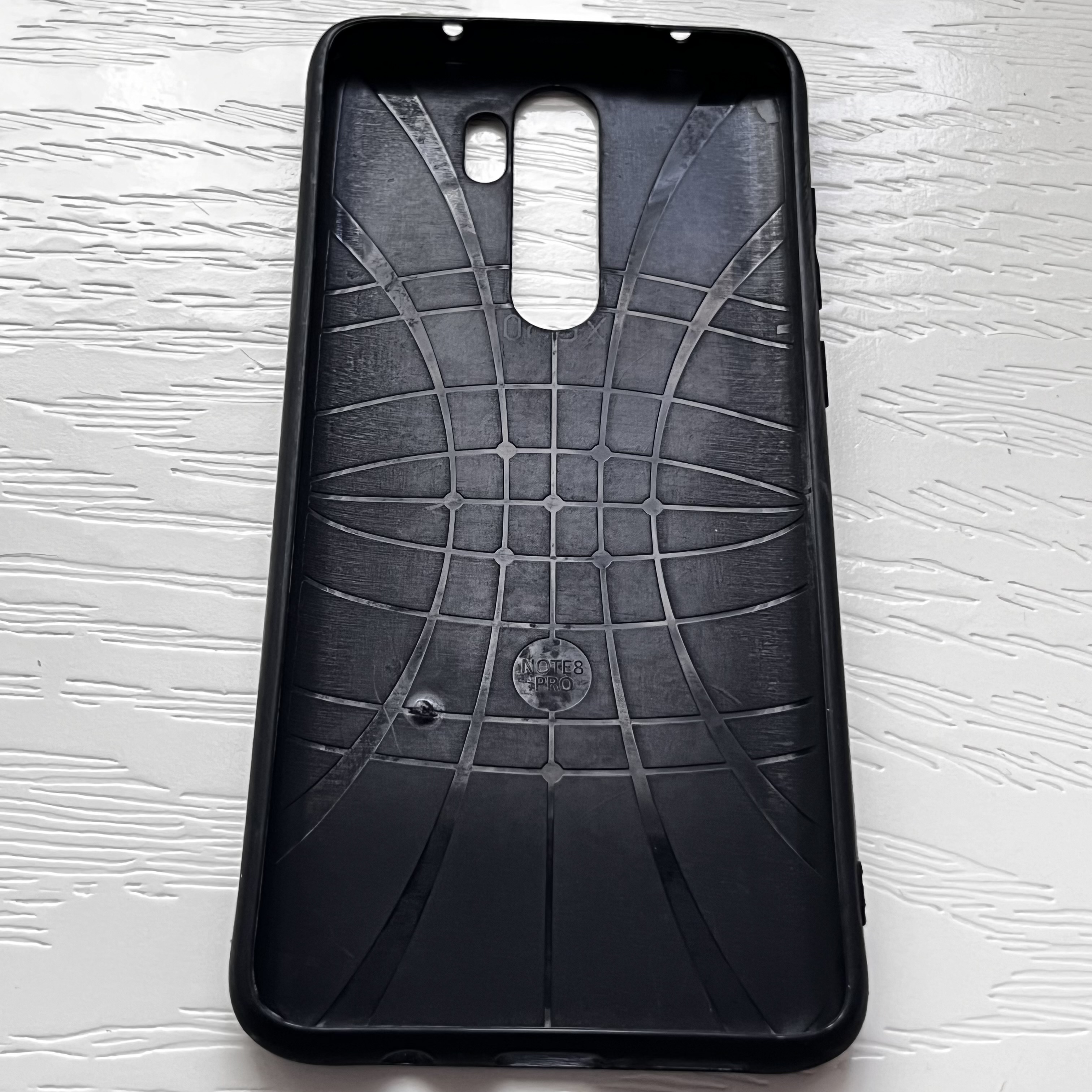 قاب طرح چرم شیائومی مدل نوت ۸ پرو - قرمز لوکس و شیک / cover note 8 pro