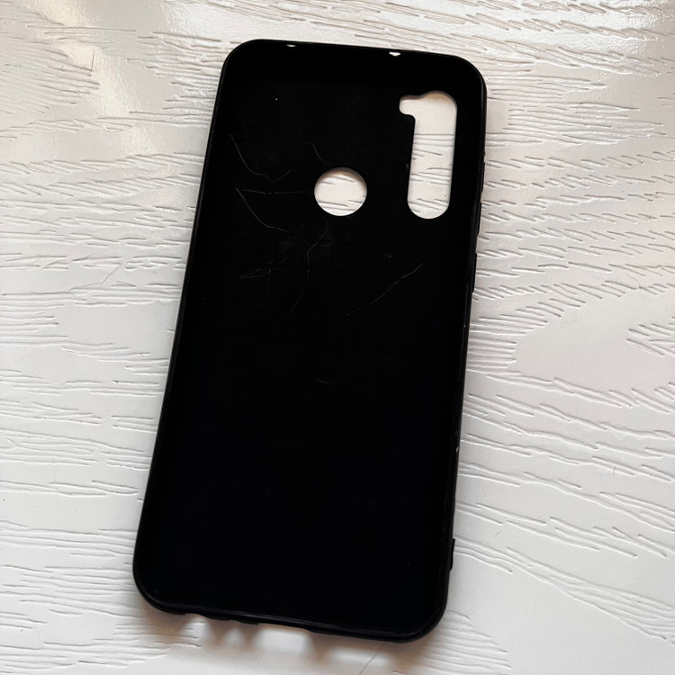 قاب ژله ای شیائومی مدل نوت ۸ - مشکی لوکس و شیک / cover note 8