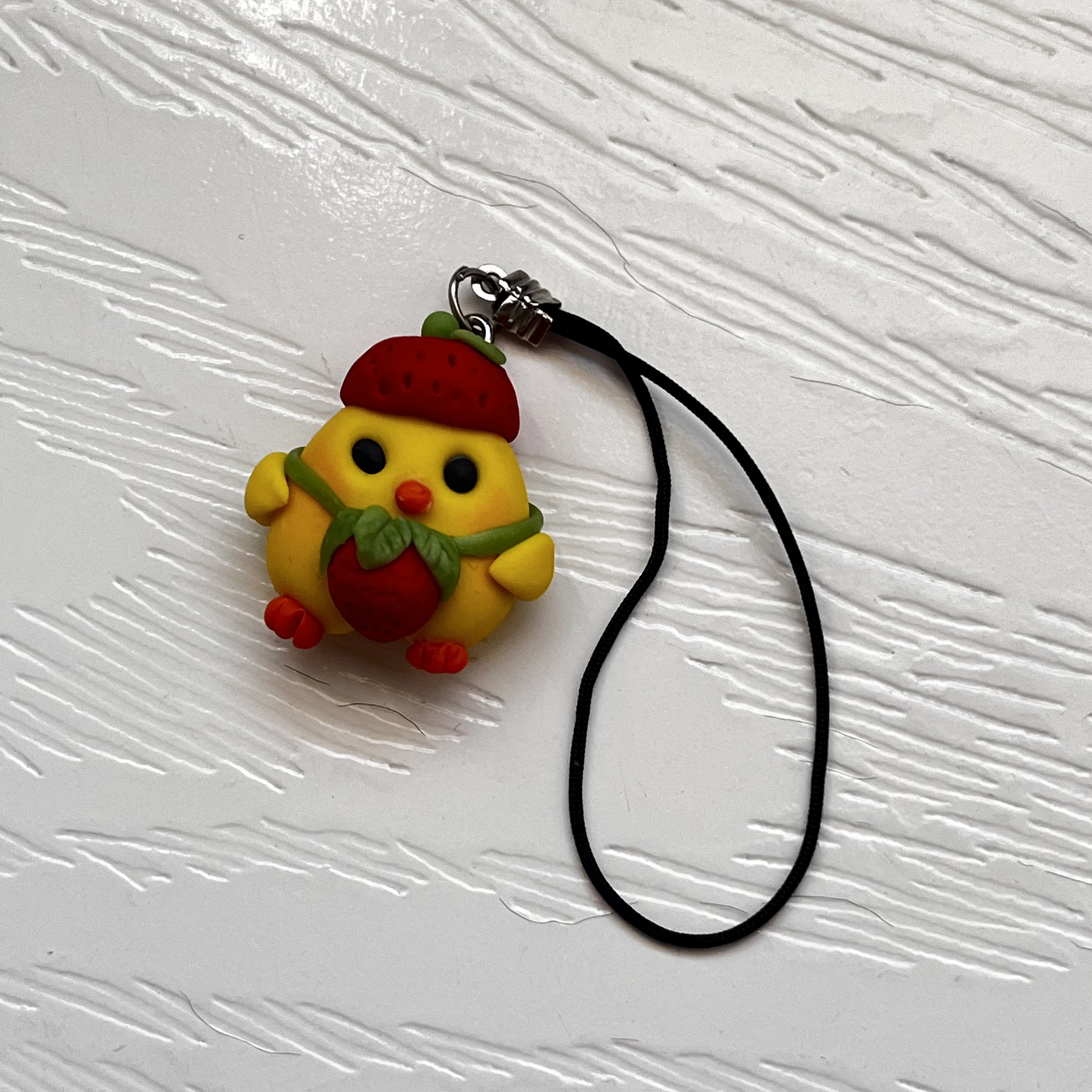 آویز موبایل و آویز فلش طرح جوجه پینترستی کارتونی جیک و جیکو فانتزی عروسکی Mobile & flash pendant ✨