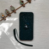 قاب گوشی آیفون ۷ و آیفون ۸ همراه با بندمچی ژله ای - پینترستی فانتزی طرح فضانوردی / cover for IP 7 & ۸