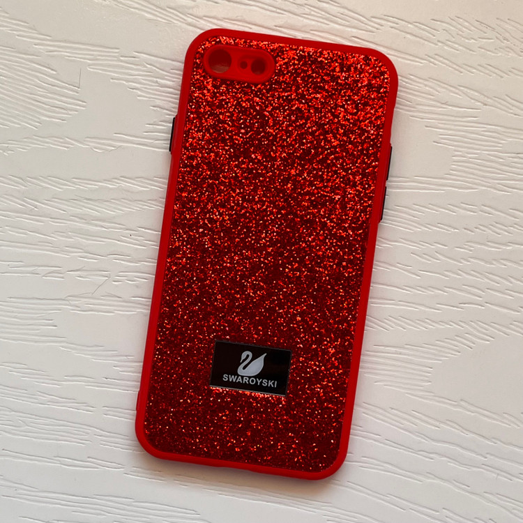 قاب گوشی آیفون ۷ و آیفون ۸ طرح طرح شاین سوآراسکی Swarovski لوکس لاکچری / cover for IP 7 & 8