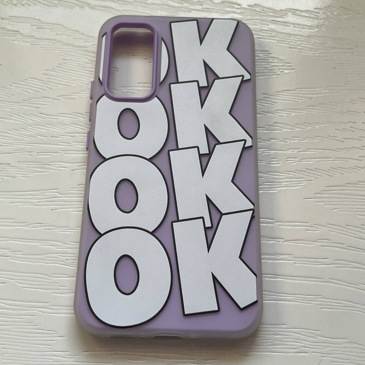 قاب گوشی سامسونگ A34 - شیک و لوکس - سیلیکونی طرح ok