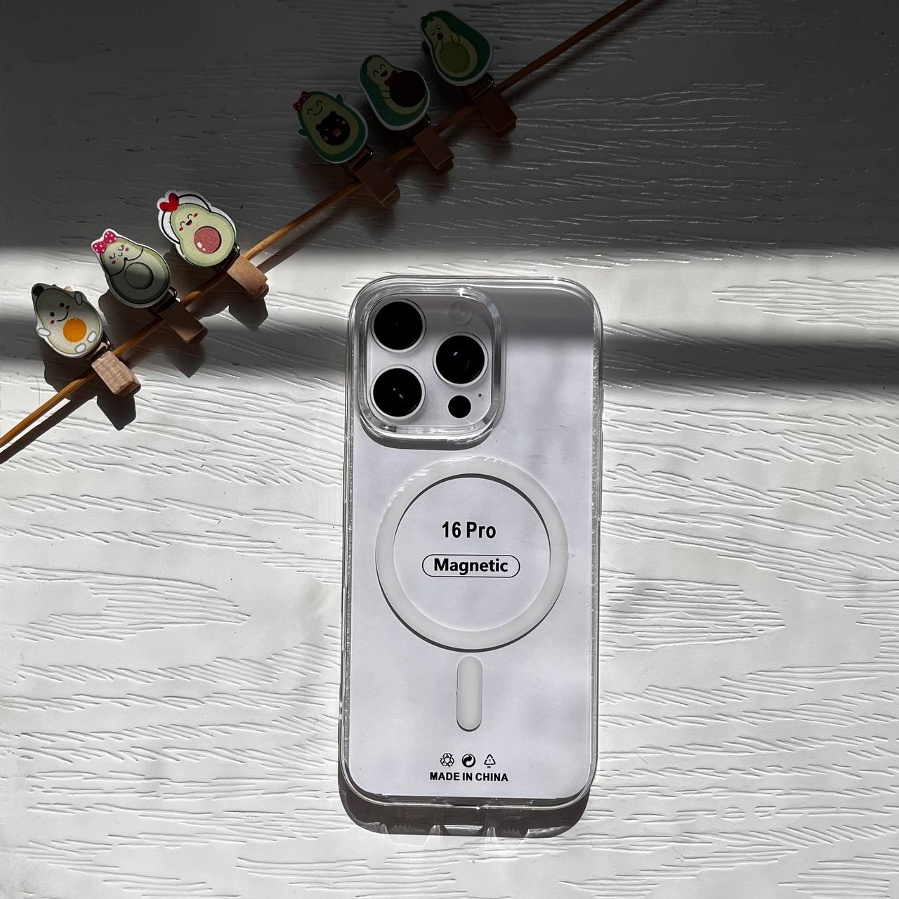 قاب گوشی آیفون ip 16 pro - مک سیو دار - شیک و لوکس