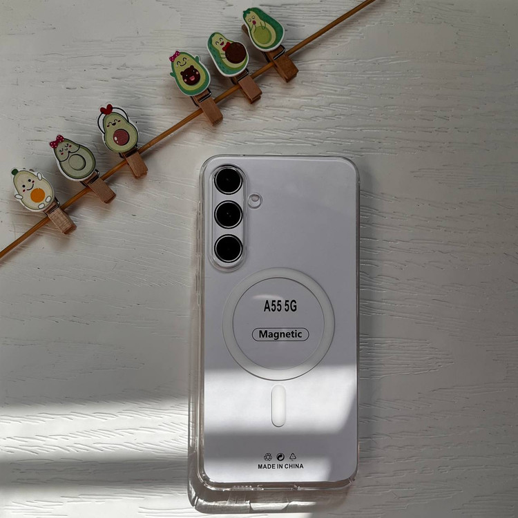 قاب گوشی سامسونگ A55 (5g) - مک سیف دار - شیک و شفاف